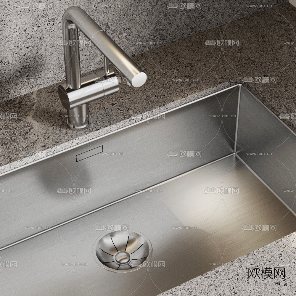现代时尚橱柜3d模型