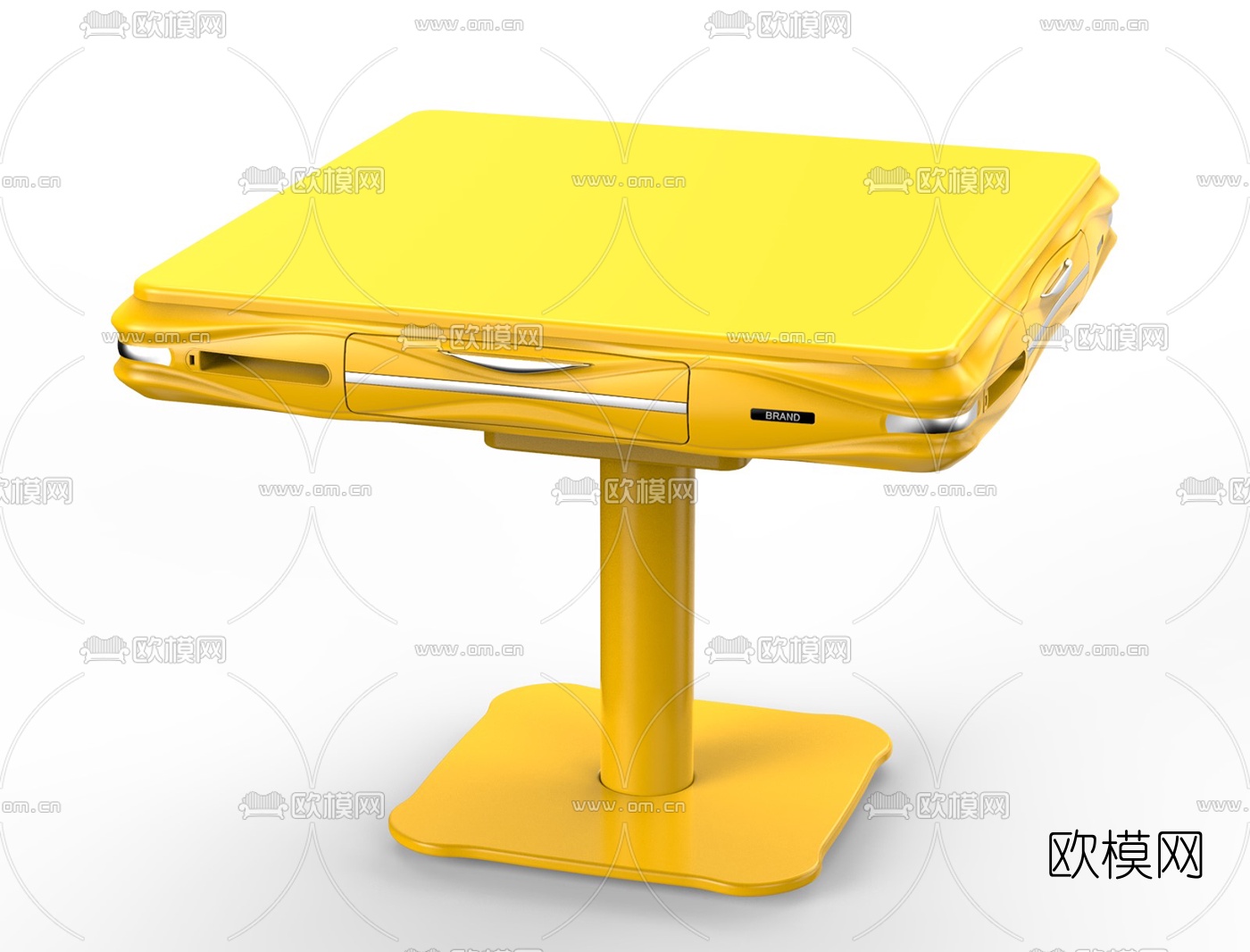 现代自动麻将桌3d模型下载