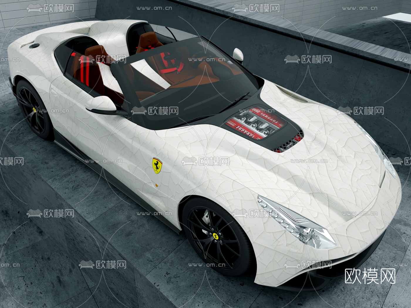 现代汽车3d模型