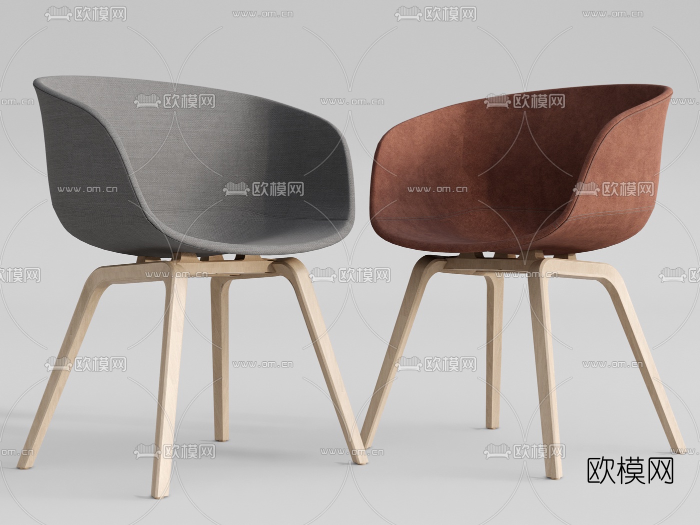 现代餐椅su模型