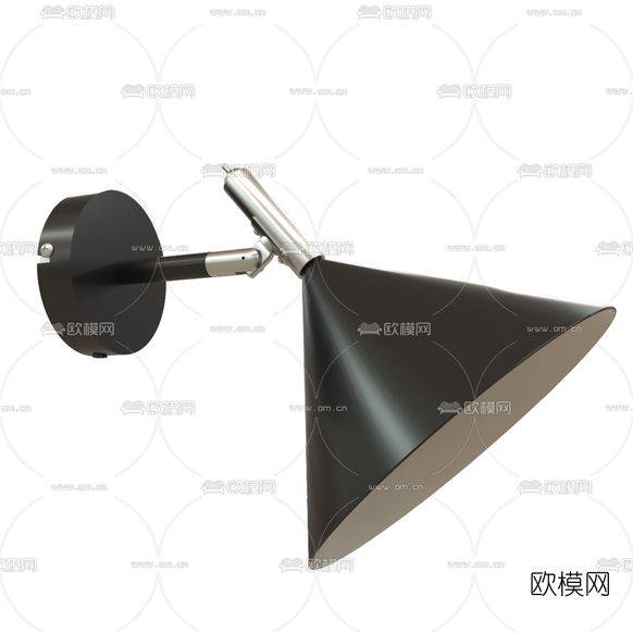 现代壁灯免费3d模型下载(渲染图2)