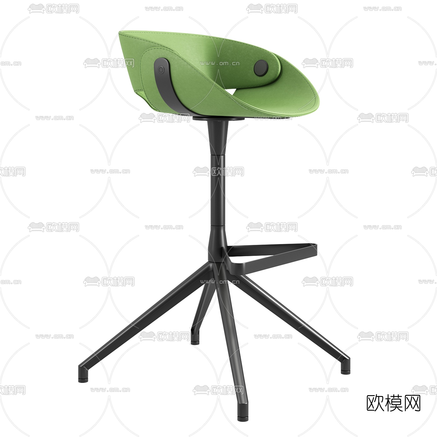 现代吧台椅3d模型