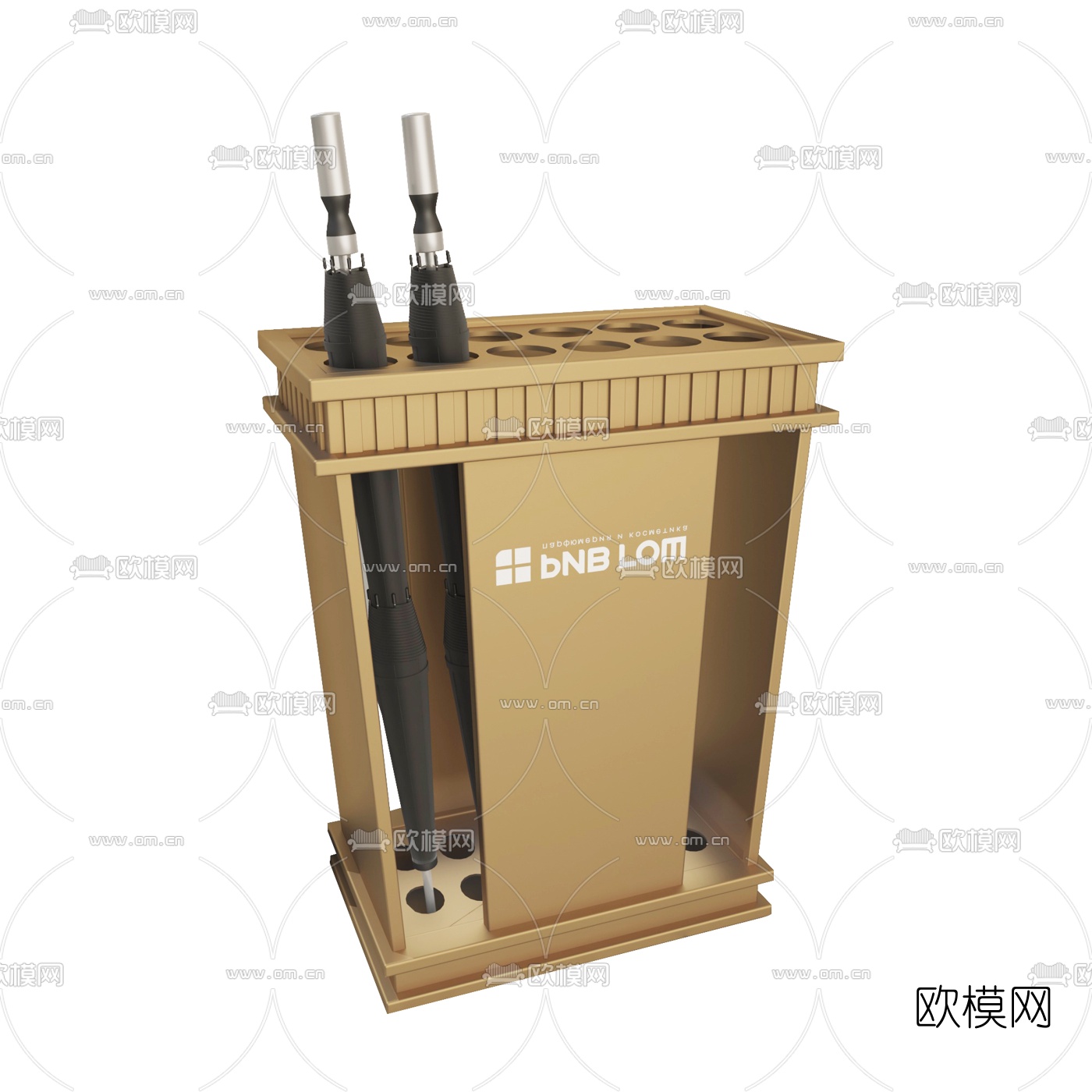 现代雨伞伞架3d模型下载（渲染图6）