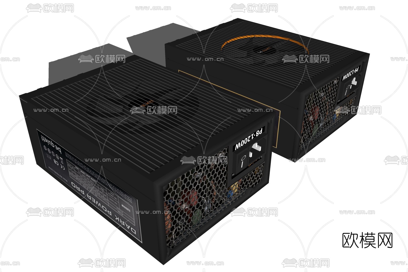 现代电脑主机su模型下载