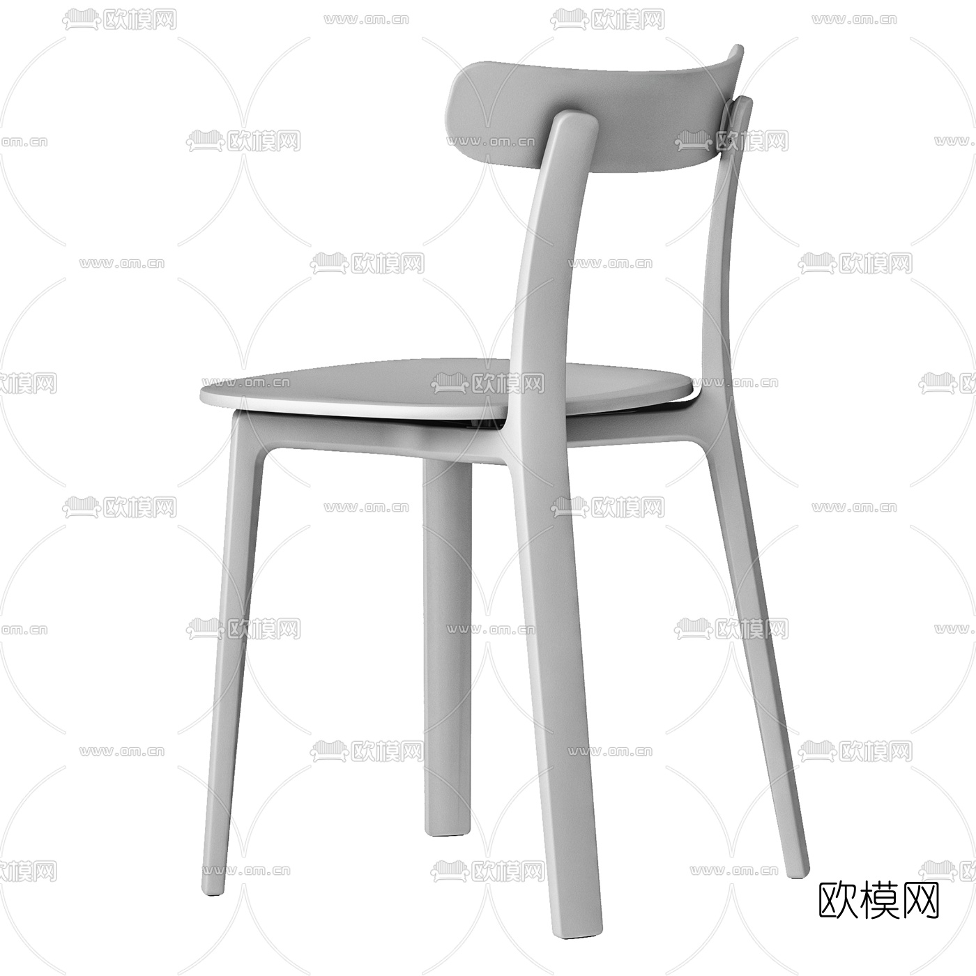 现代单椅3d模型
