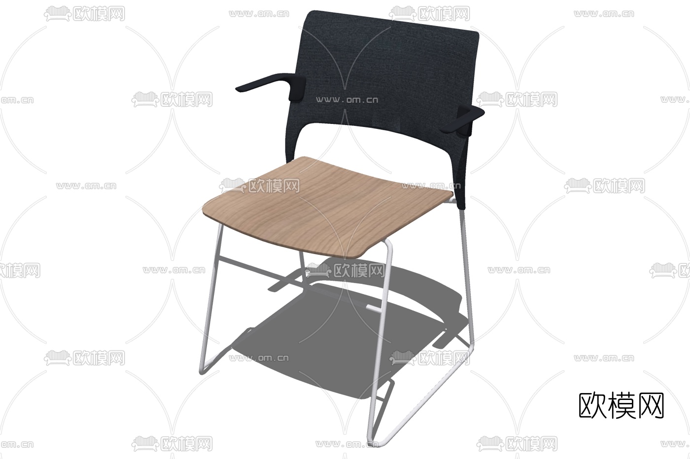 现代单椅免费su模型下载