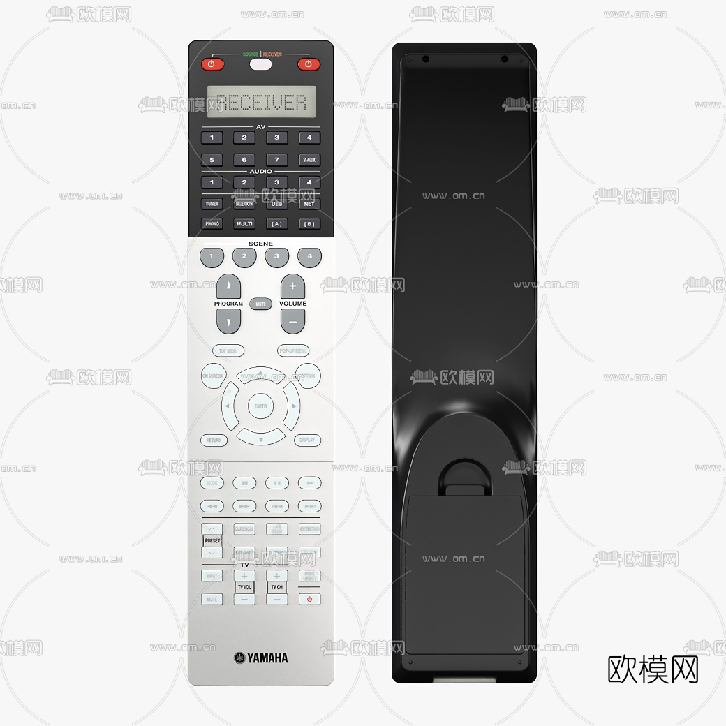 现代雅马哈高音控设备3d模型