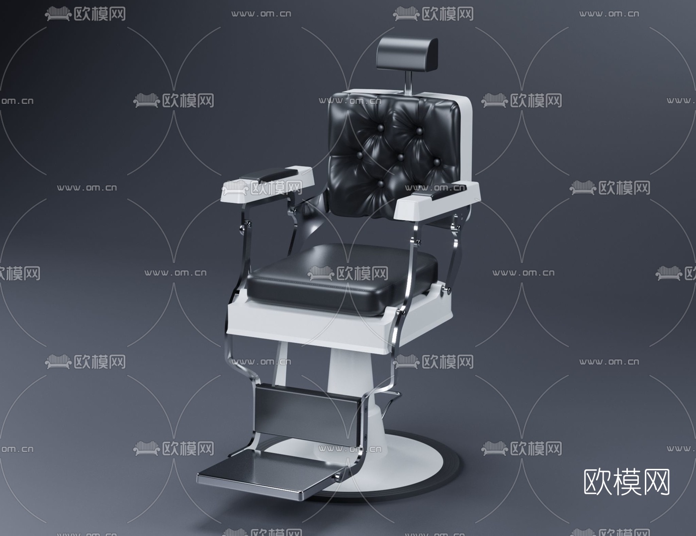 现代理发椅3d模型