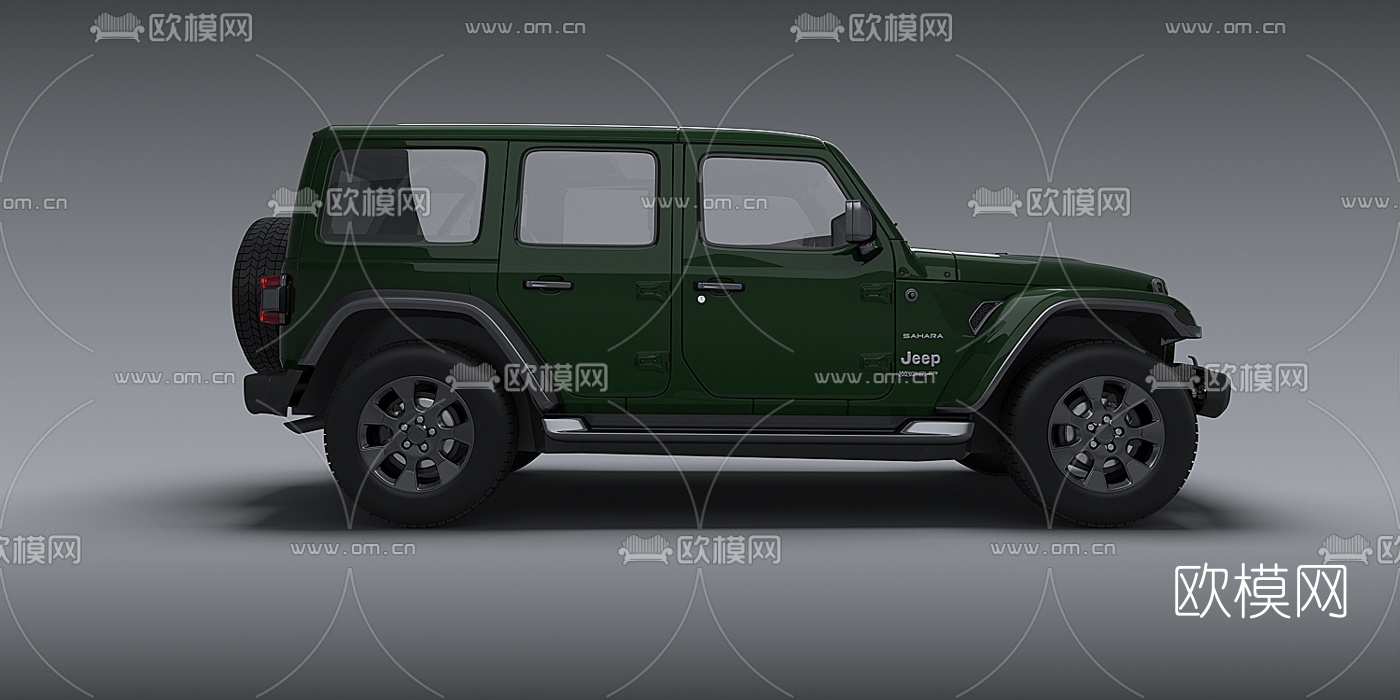 现代吉普撒哈拉3d模型