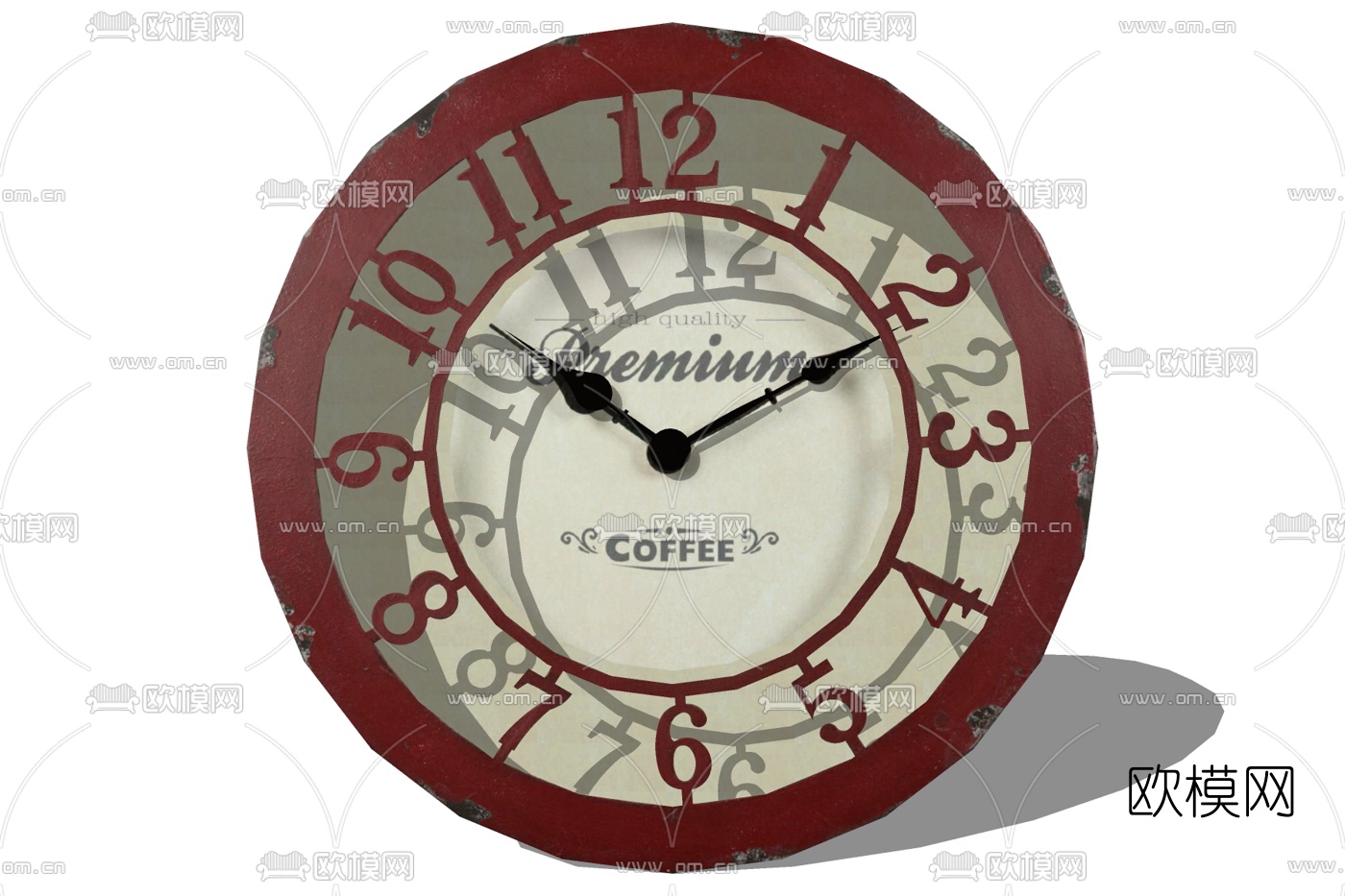 欧式挂钟su模型下载
