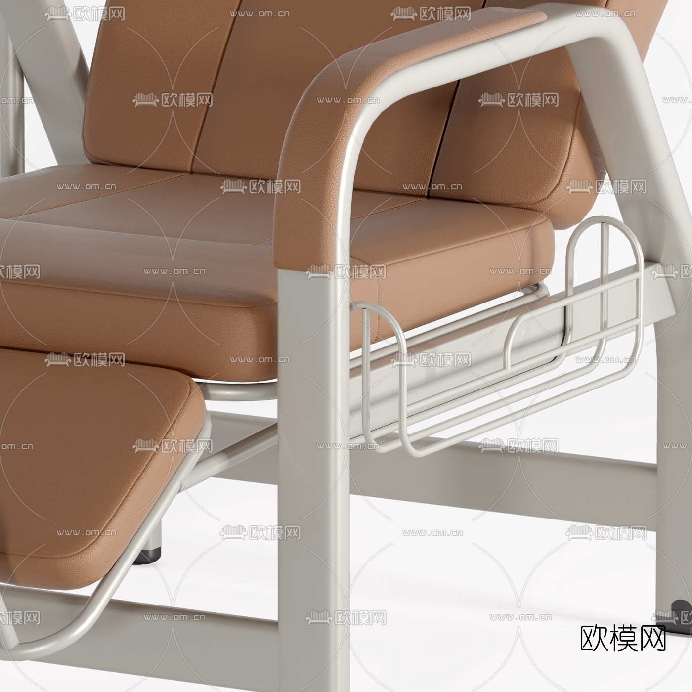 现代医院输液椅3d模型