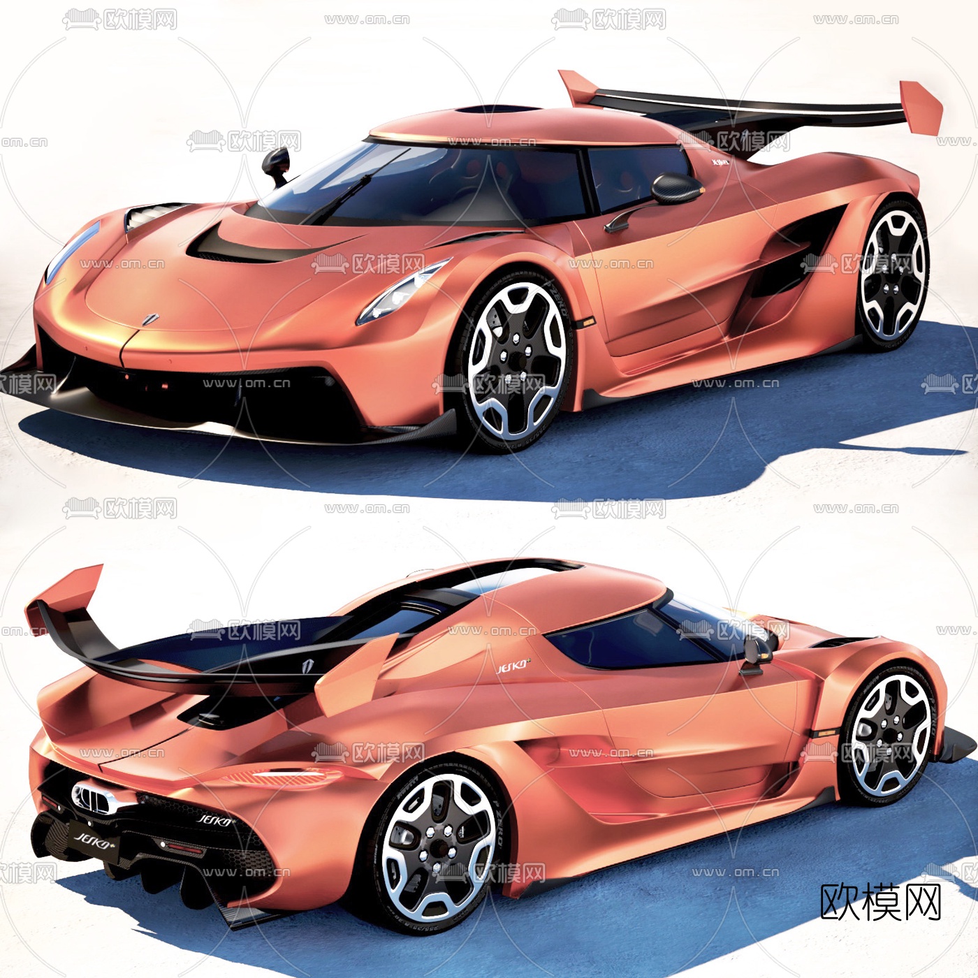现代汽车跑车3d模型