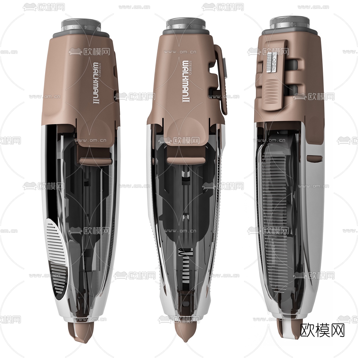 现代修正带涂改液文具3d模型下载