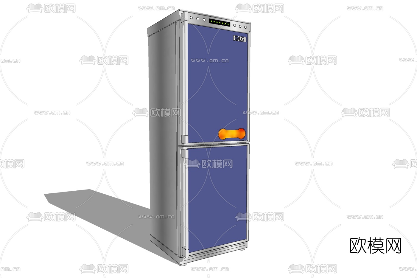 现代LG冰箱免费su模型下载