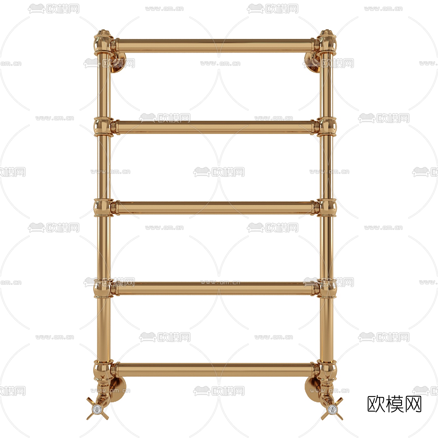 现代毛巾加热器3d模型