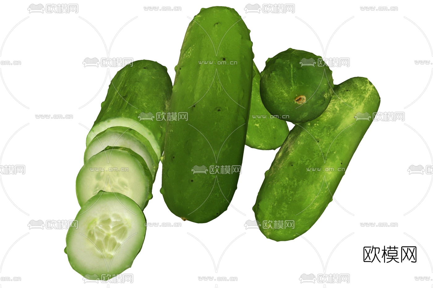 现代黄瓜su模型下载