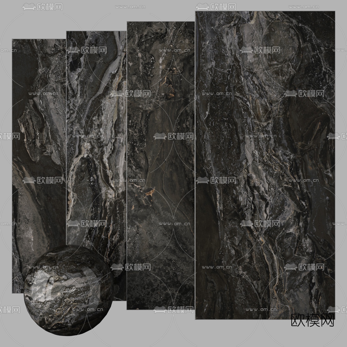 现代大理石地砖墙砖3d模型下载