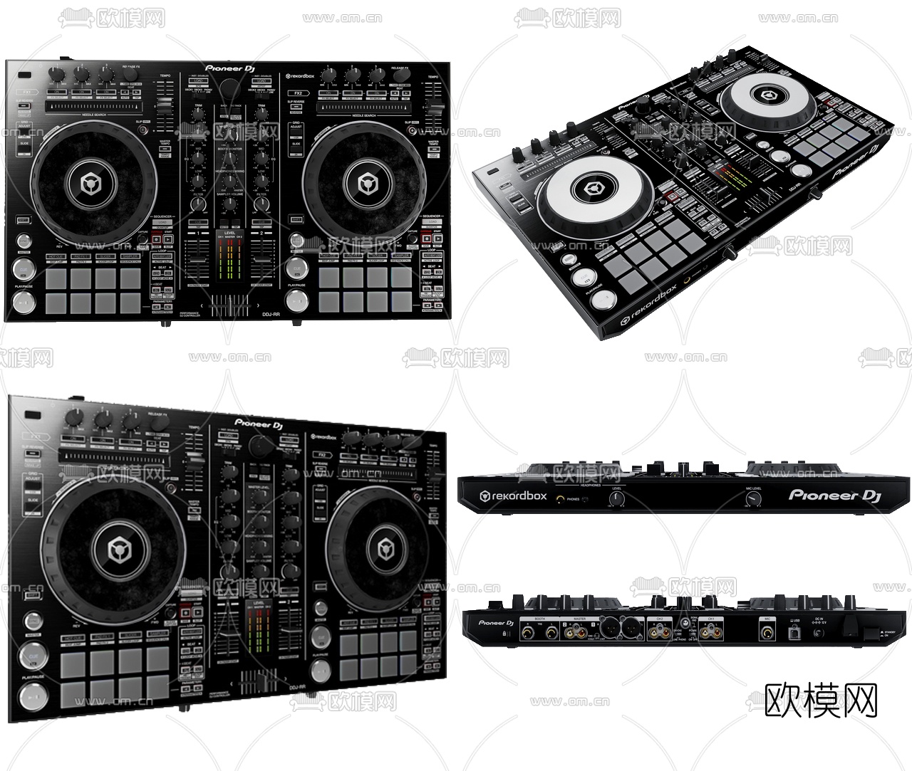 现代先锋DJ调音音控设备3d模型下载