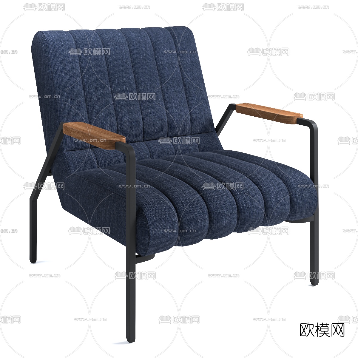 北欧休闲椅3d模型