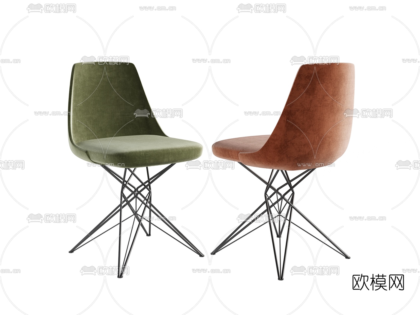 Arketipo 椅子 餐椅3d模型下载