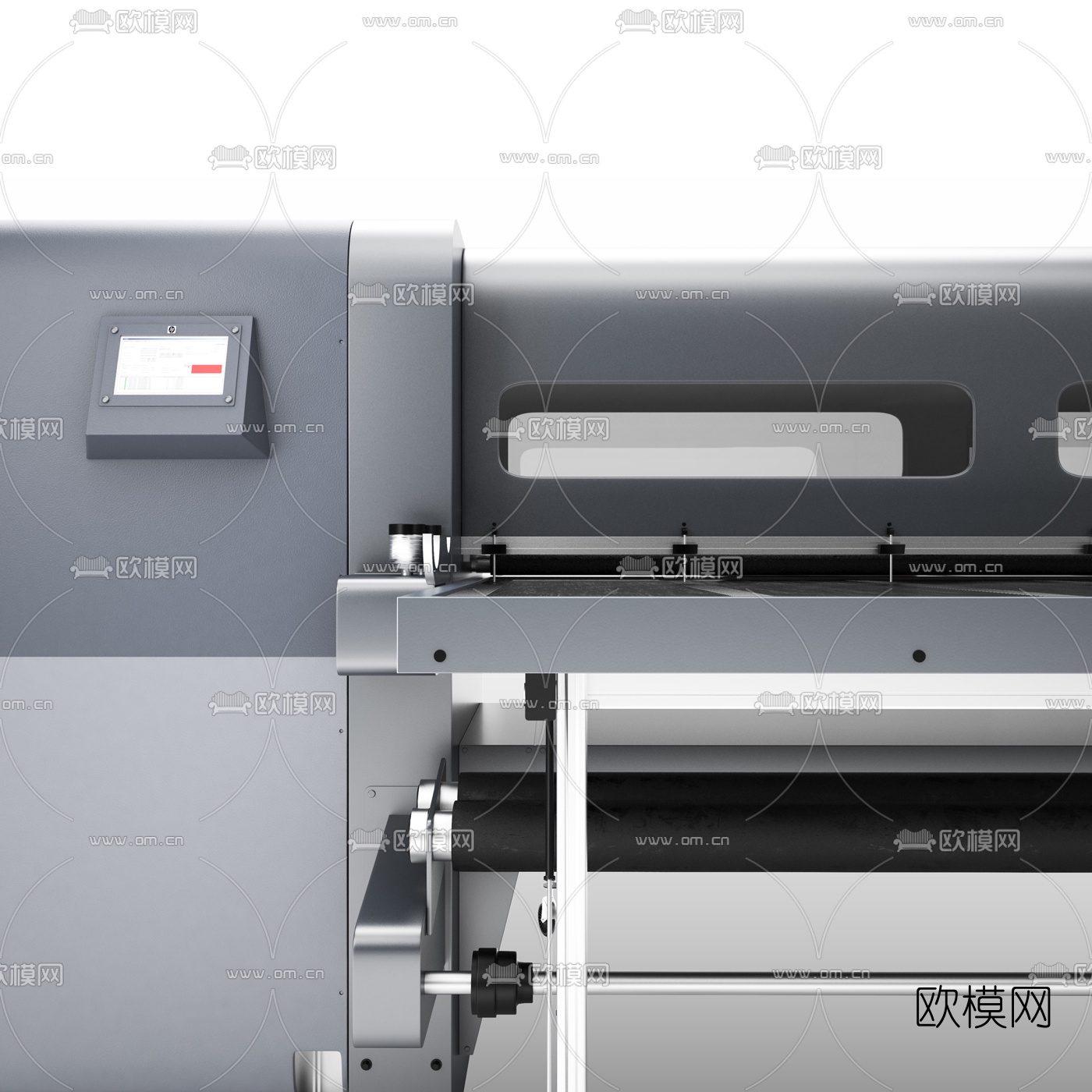 现代打印机3d模型
