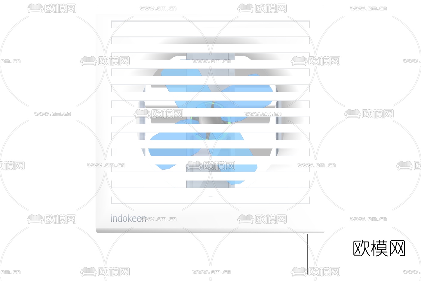 现代排风扇su模型下载
