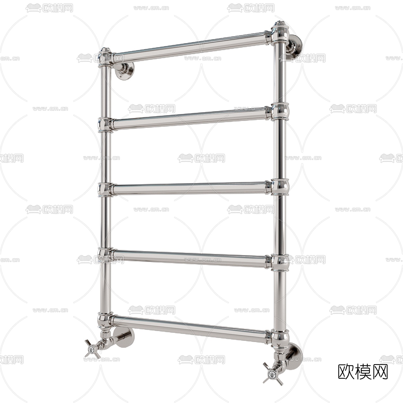 现代毛巾加热器3d模型