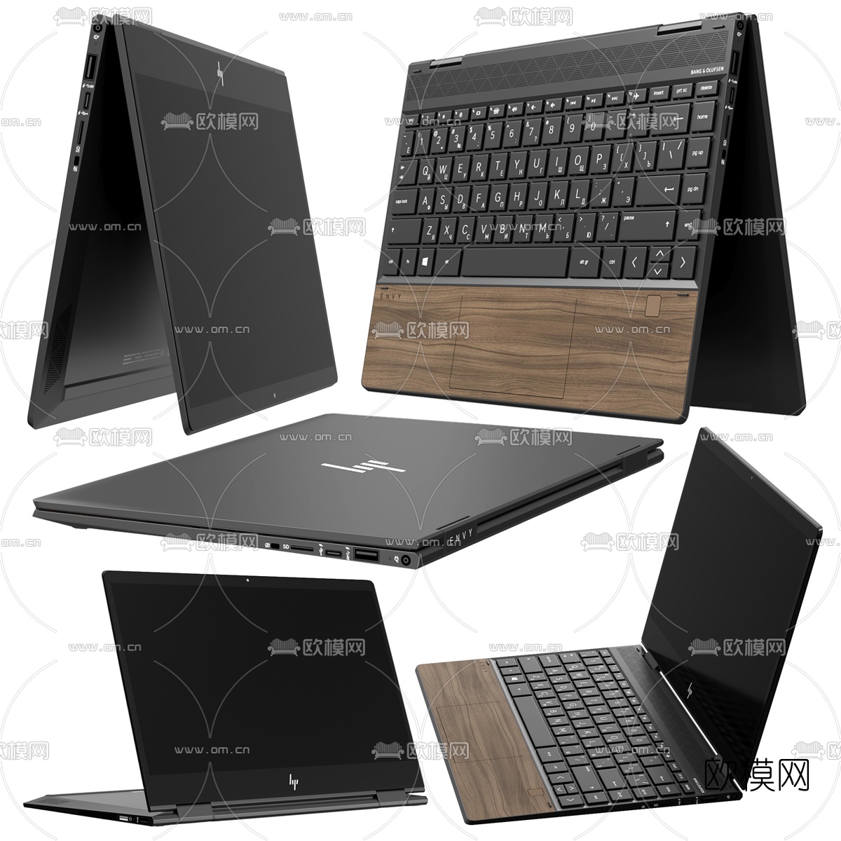 现代电脑3d模型下载（渲染图2）