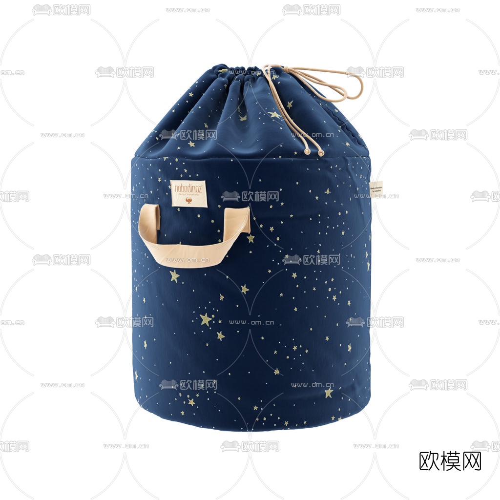 现代儿童玩具袋3d模型