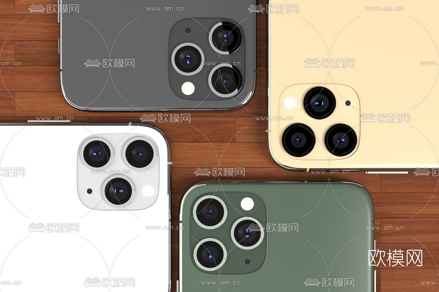 现代iPhone11pro苹果手机3d模型