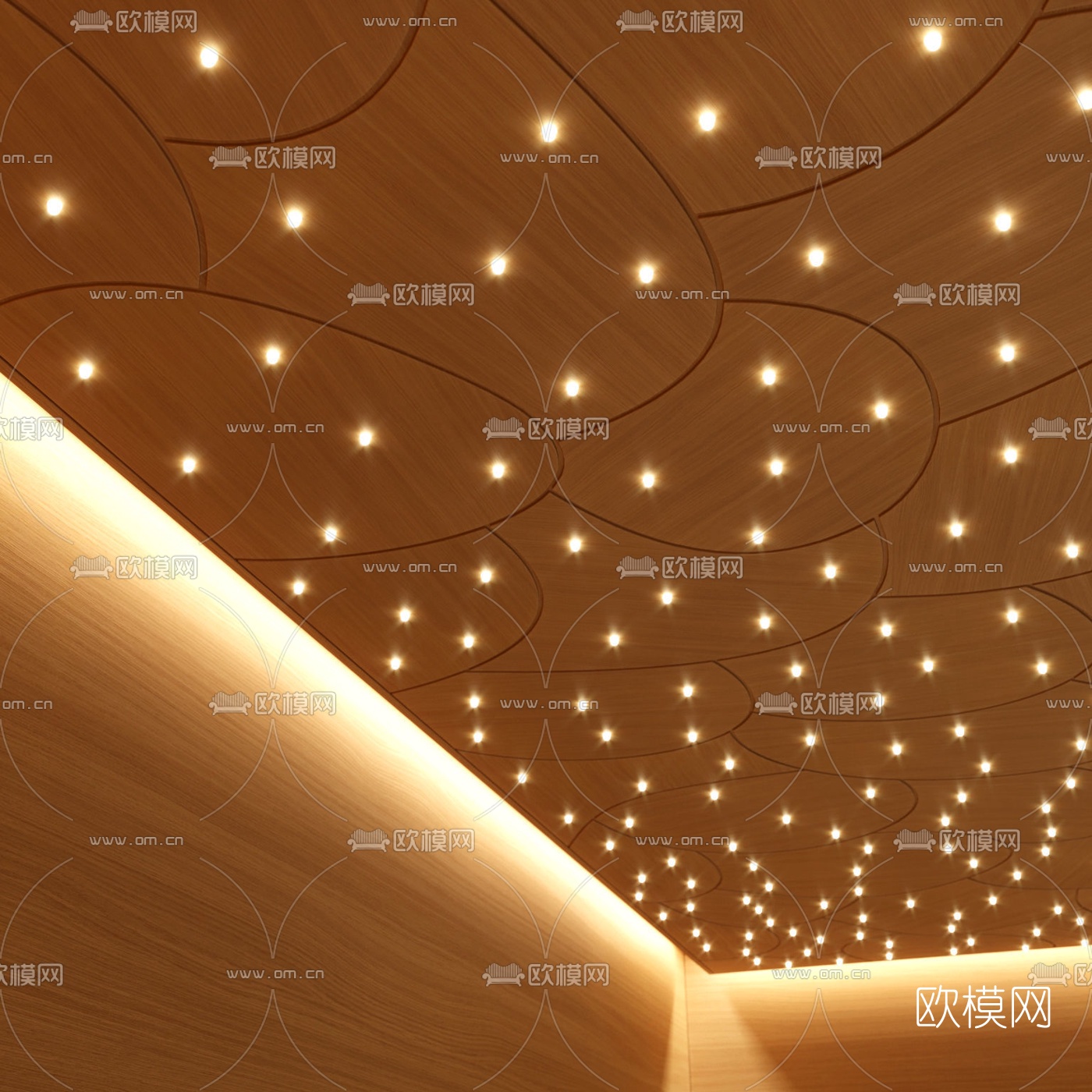 现代干蒸桑拿房3d模型