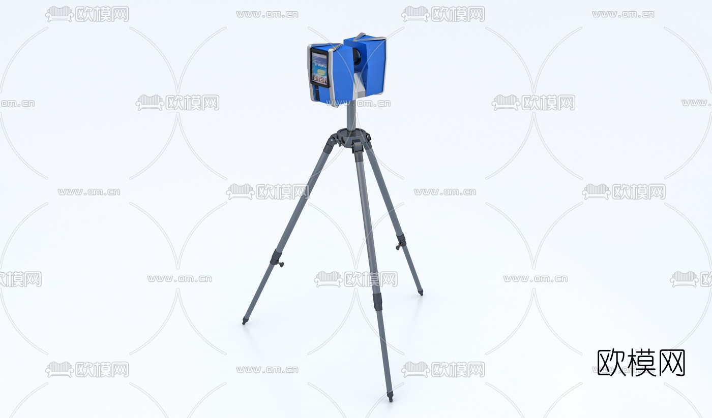 现代扫描测量仪3d模型下载（渲染图1）