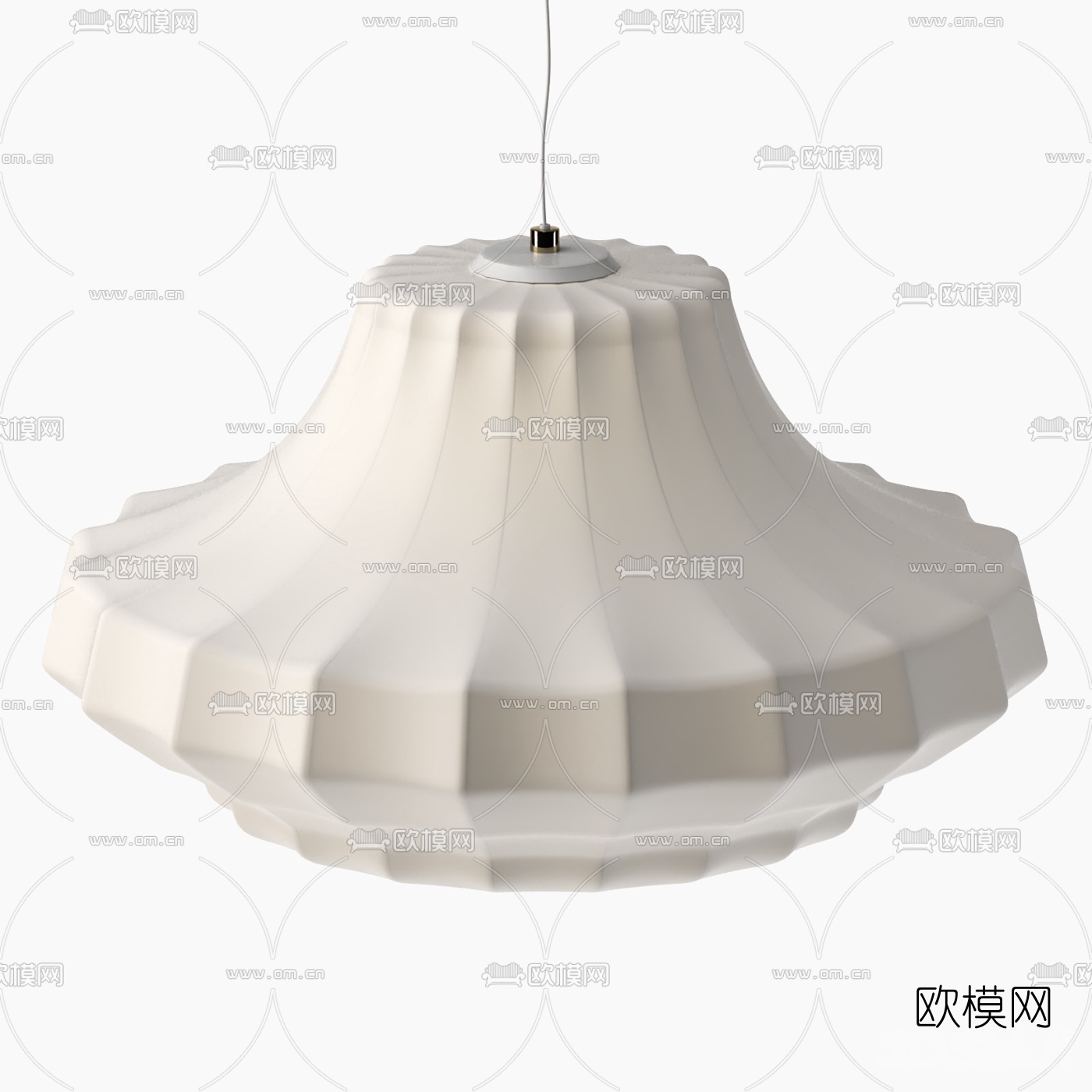 现代时尚吊灯3d模型
