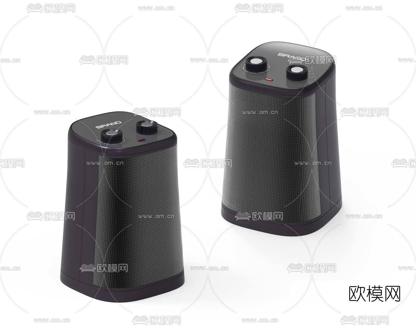 现代取暖器3d模型下载