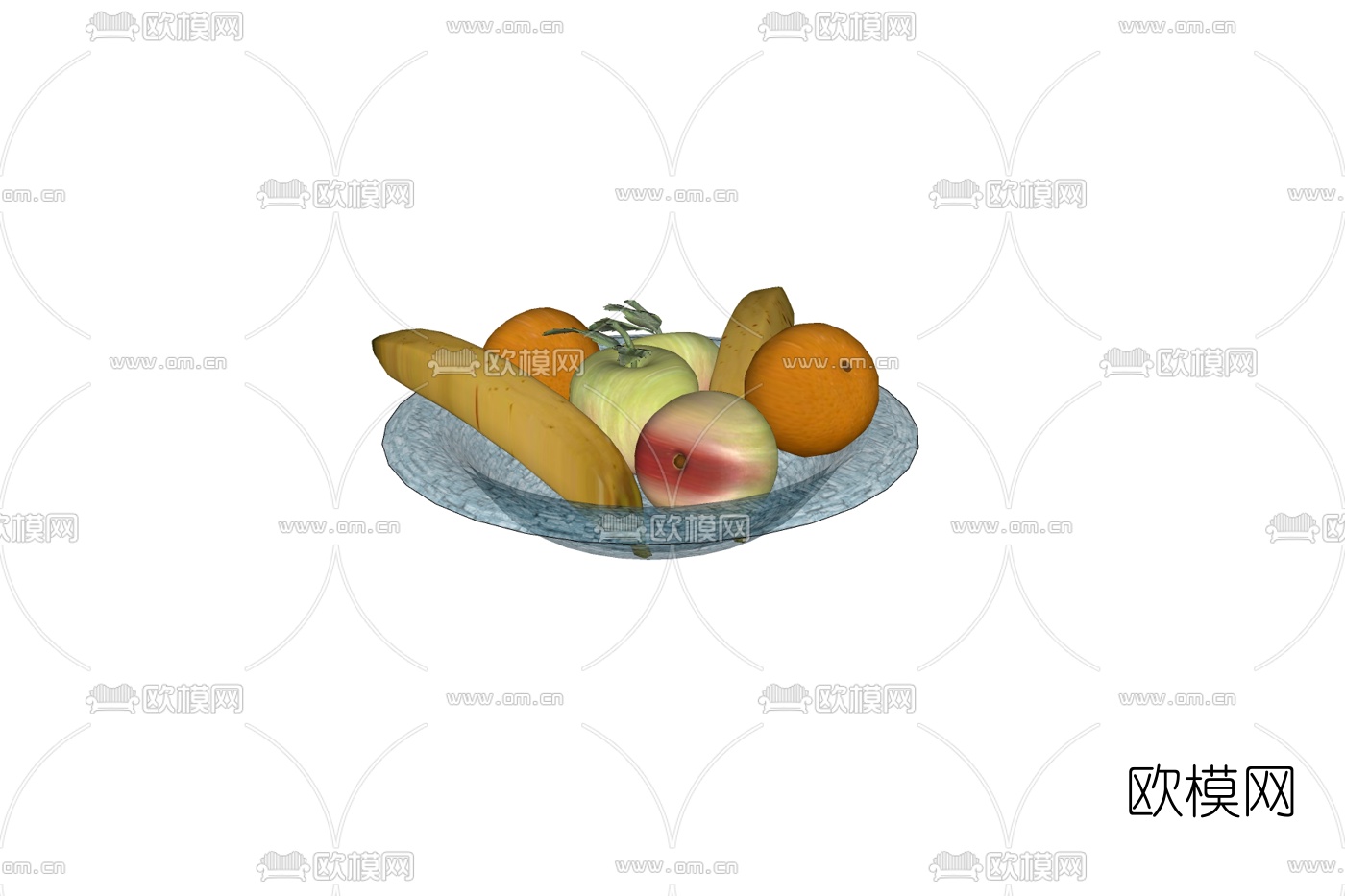 现代苹果梨子香蕉免费su模型下载