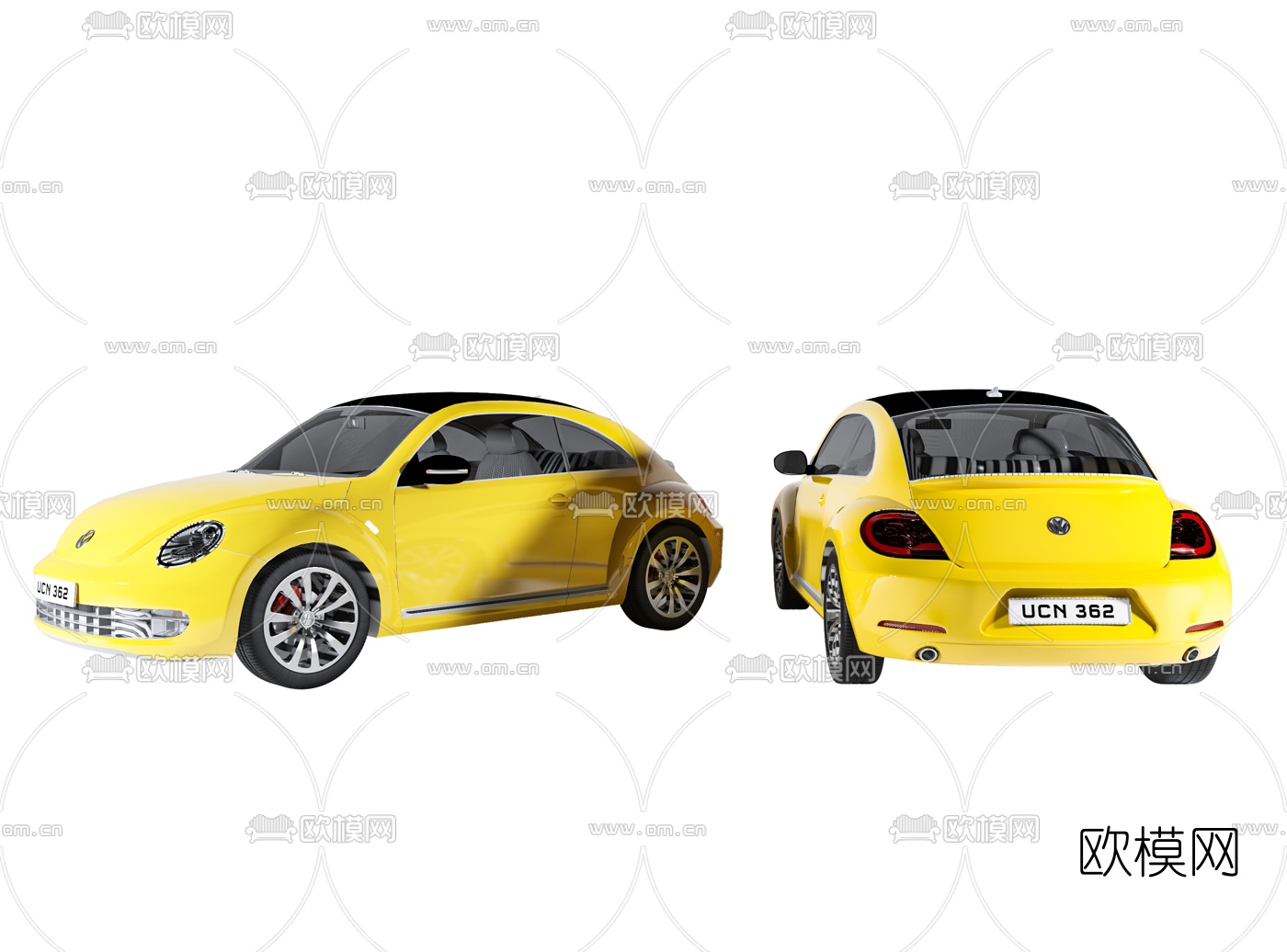 现代汽车3d模型下载