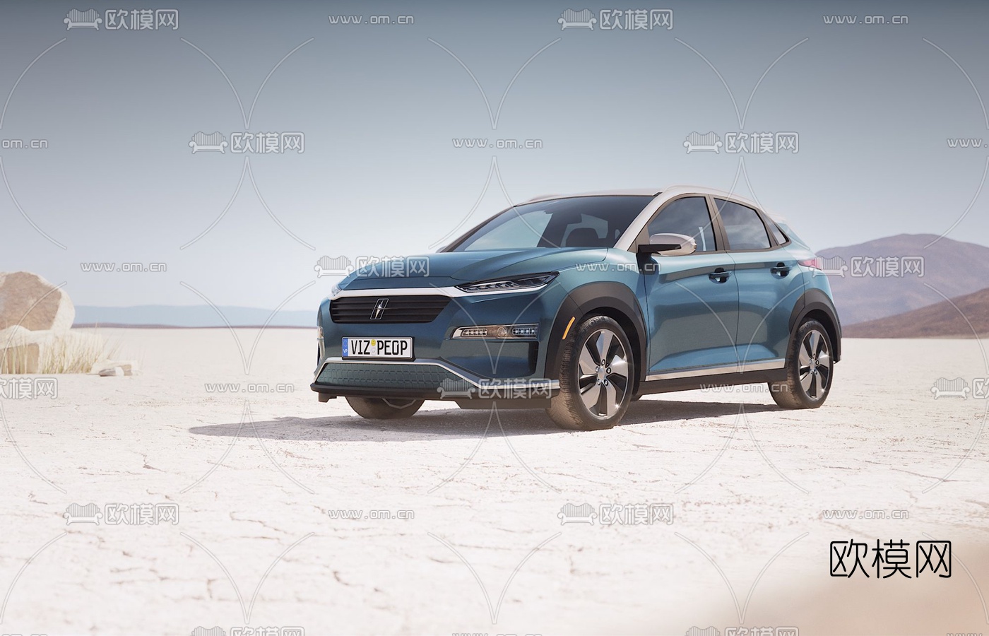 现代林肯汽车3d模型下载