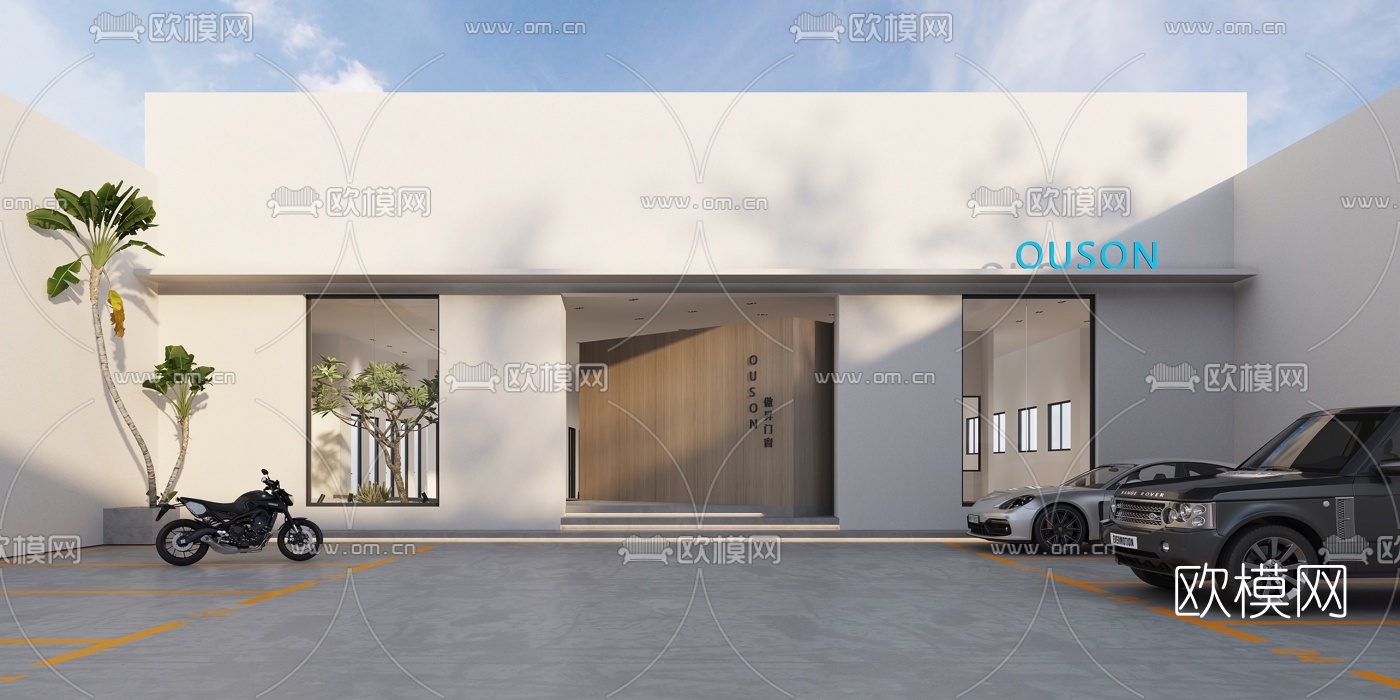 现代家居展厅3d模型