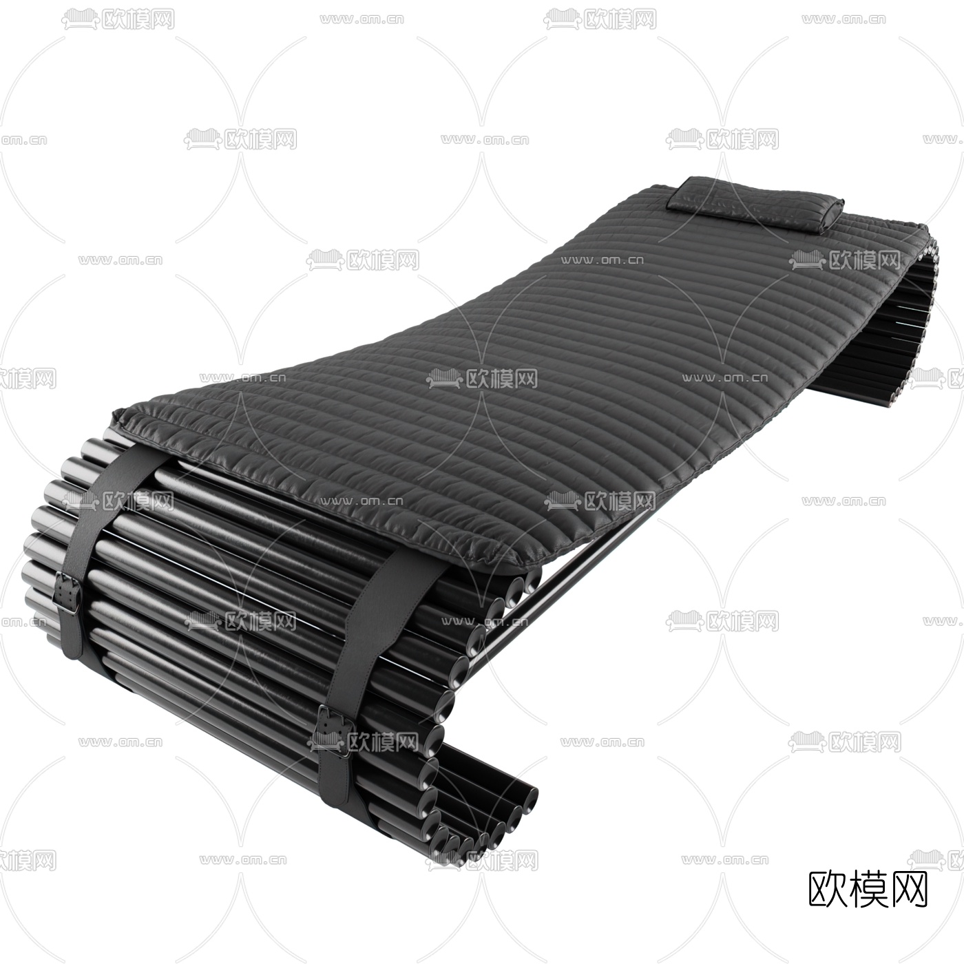 现代个性躺椅3d模型