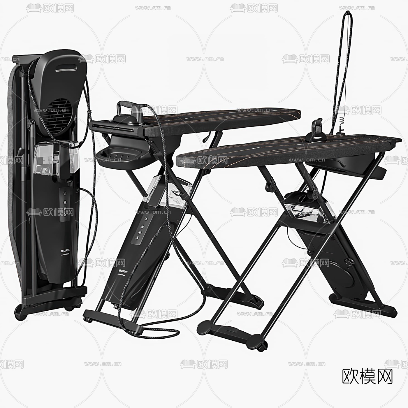 现代折叠熨衣板3d模型
