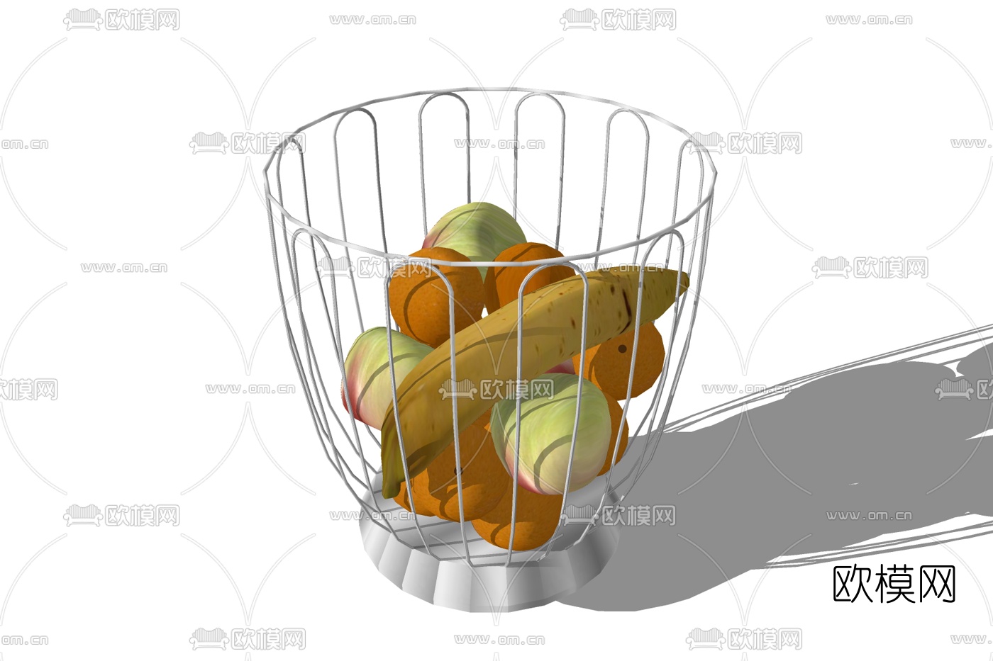 现代水果su模型下载