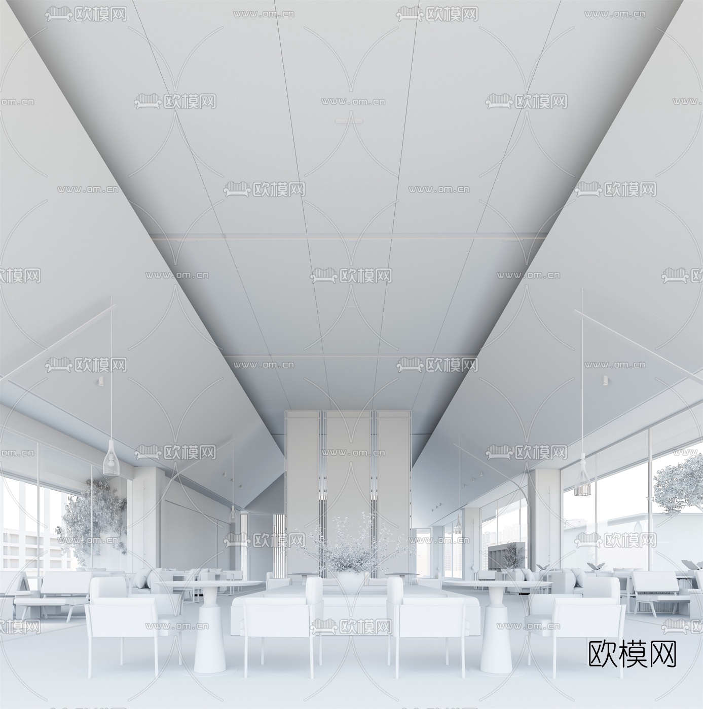 葛亚曦设计 佛山中海悦林熙岸售楼处3d模型