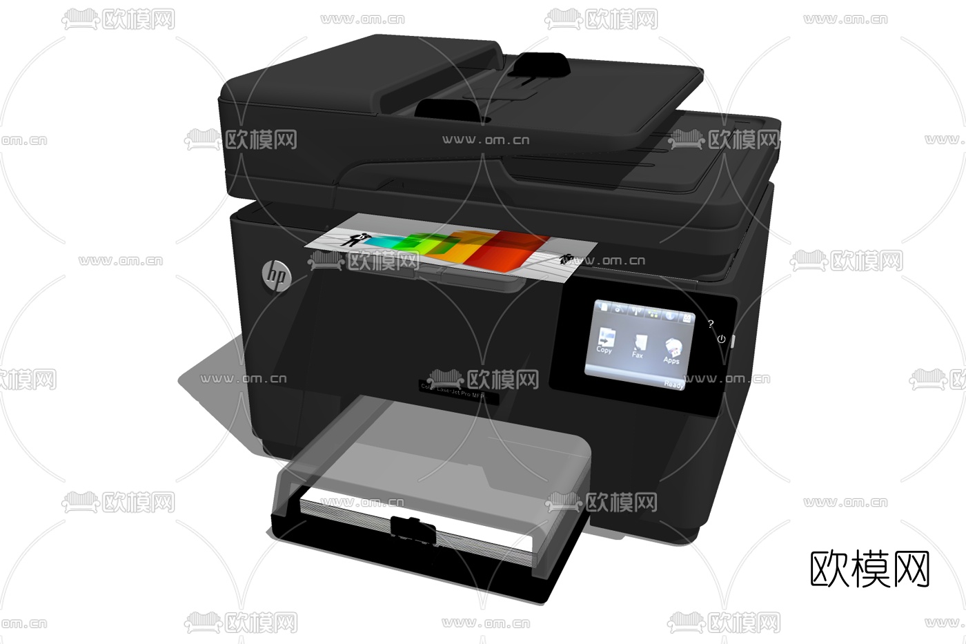 现代打印机免费su模型下载