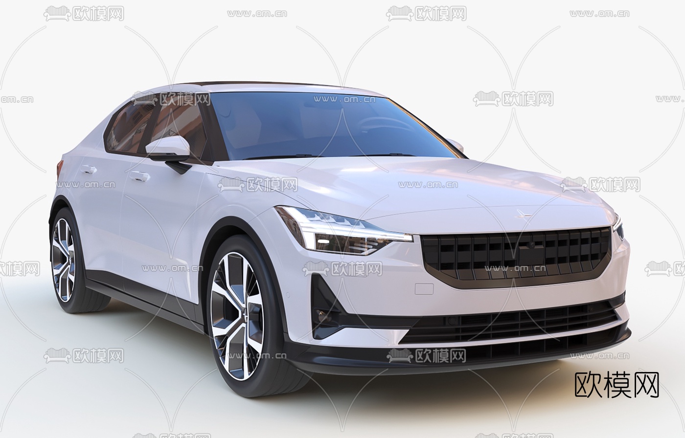 现代沃尔沃SUV汽车3d模型