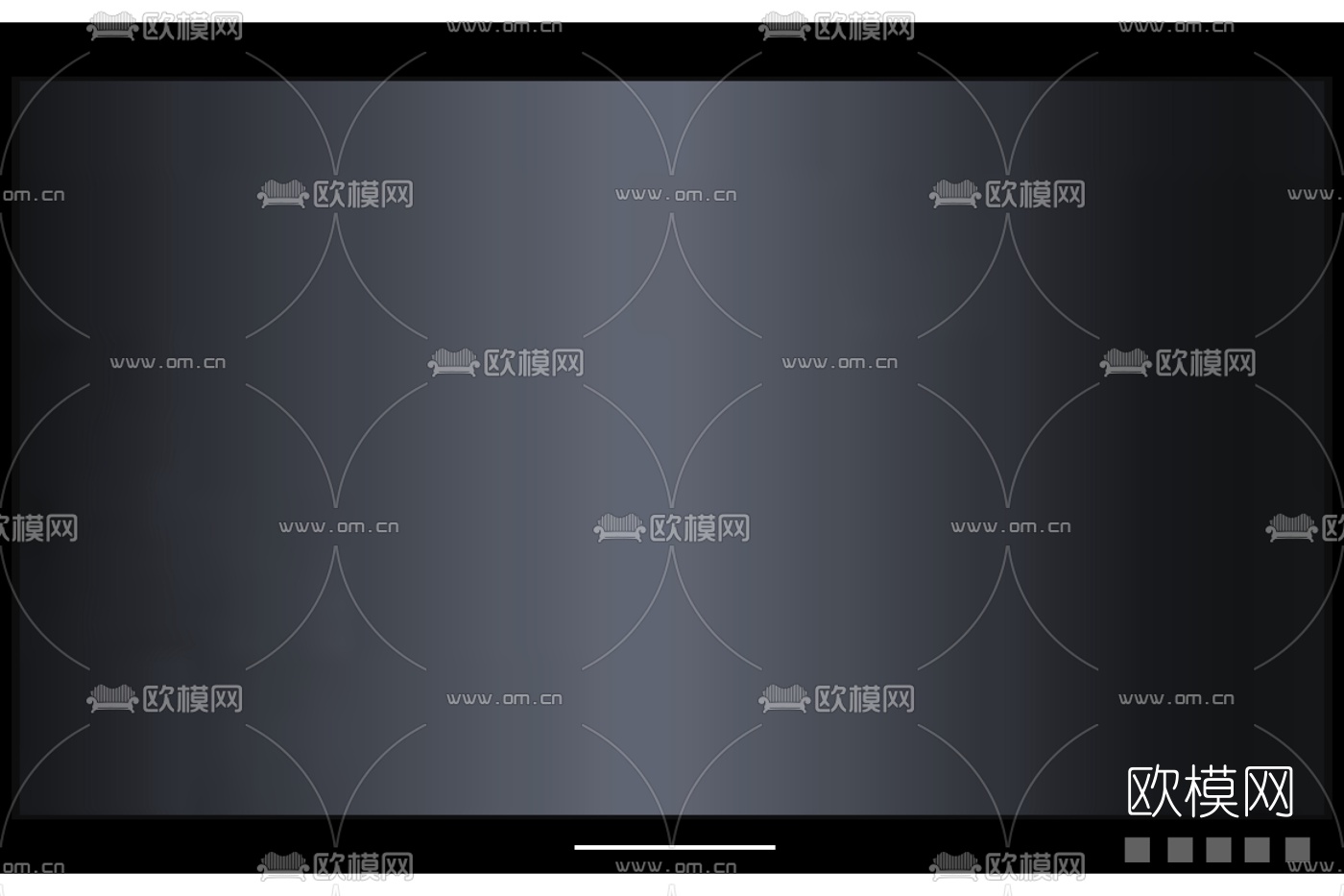 现代液晶电视su模型