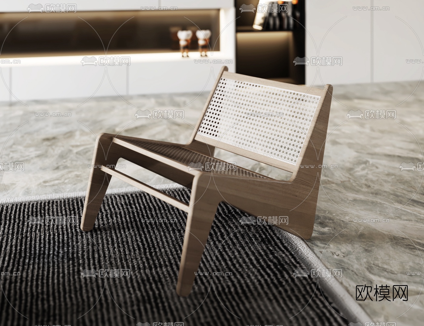现代客餐厅3d模型