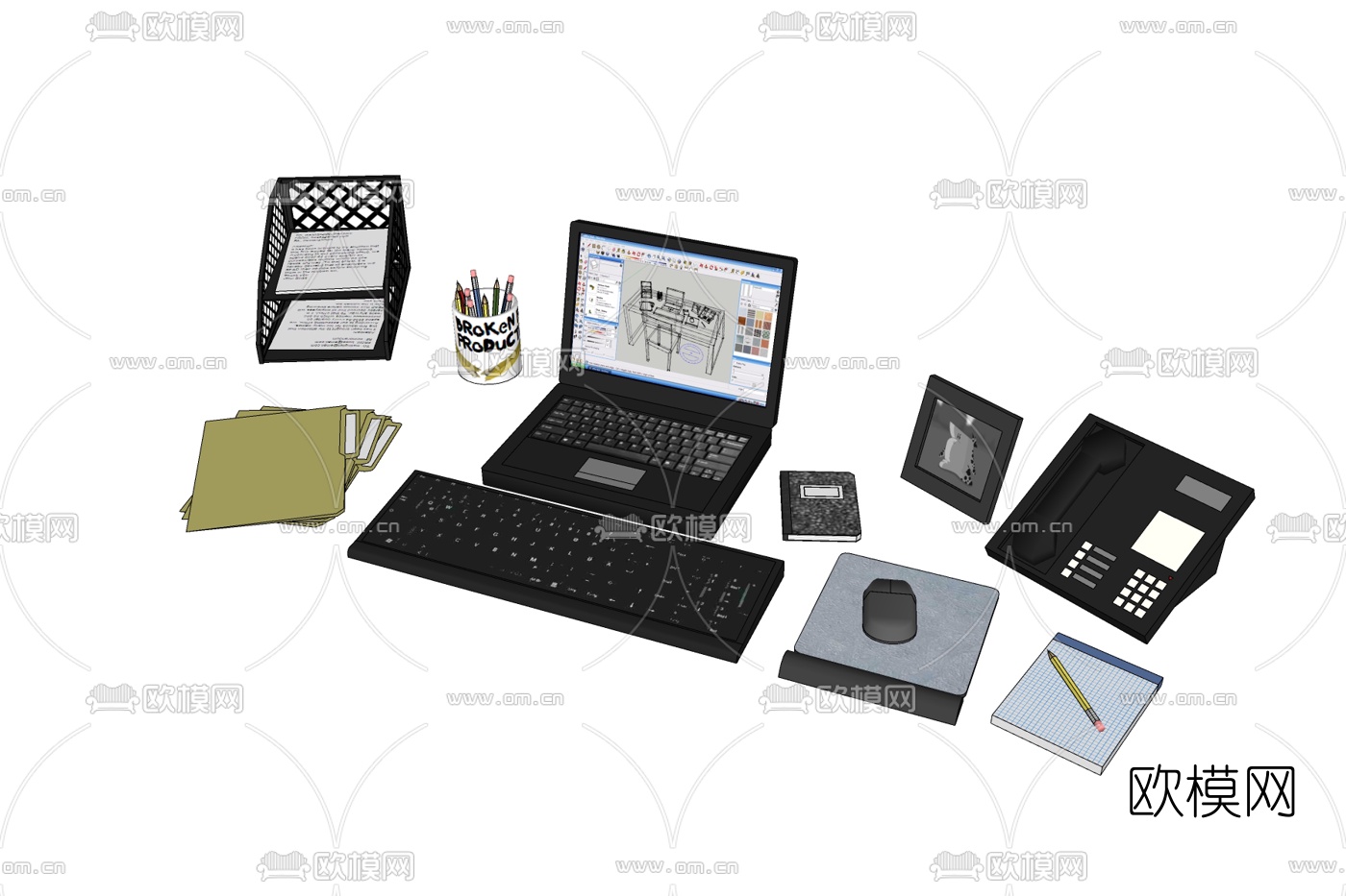 现代笔记本电脑免费su模型下载