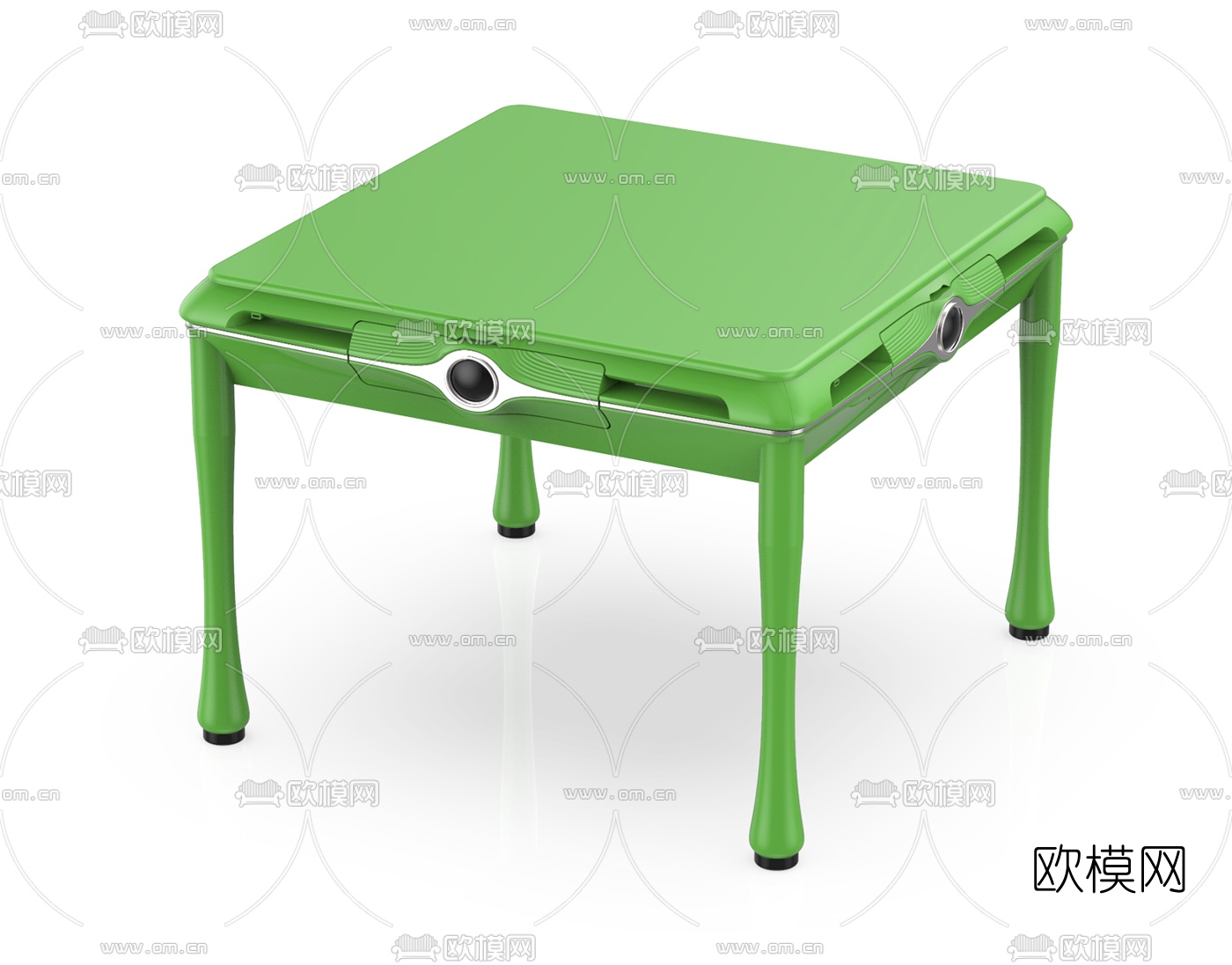 现代麻将桌3d模型下载