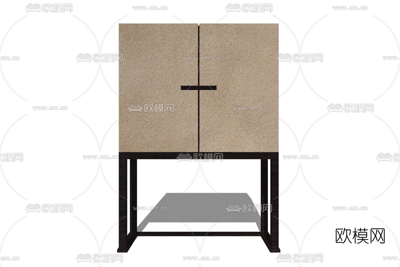 现代储物柜免费su模型