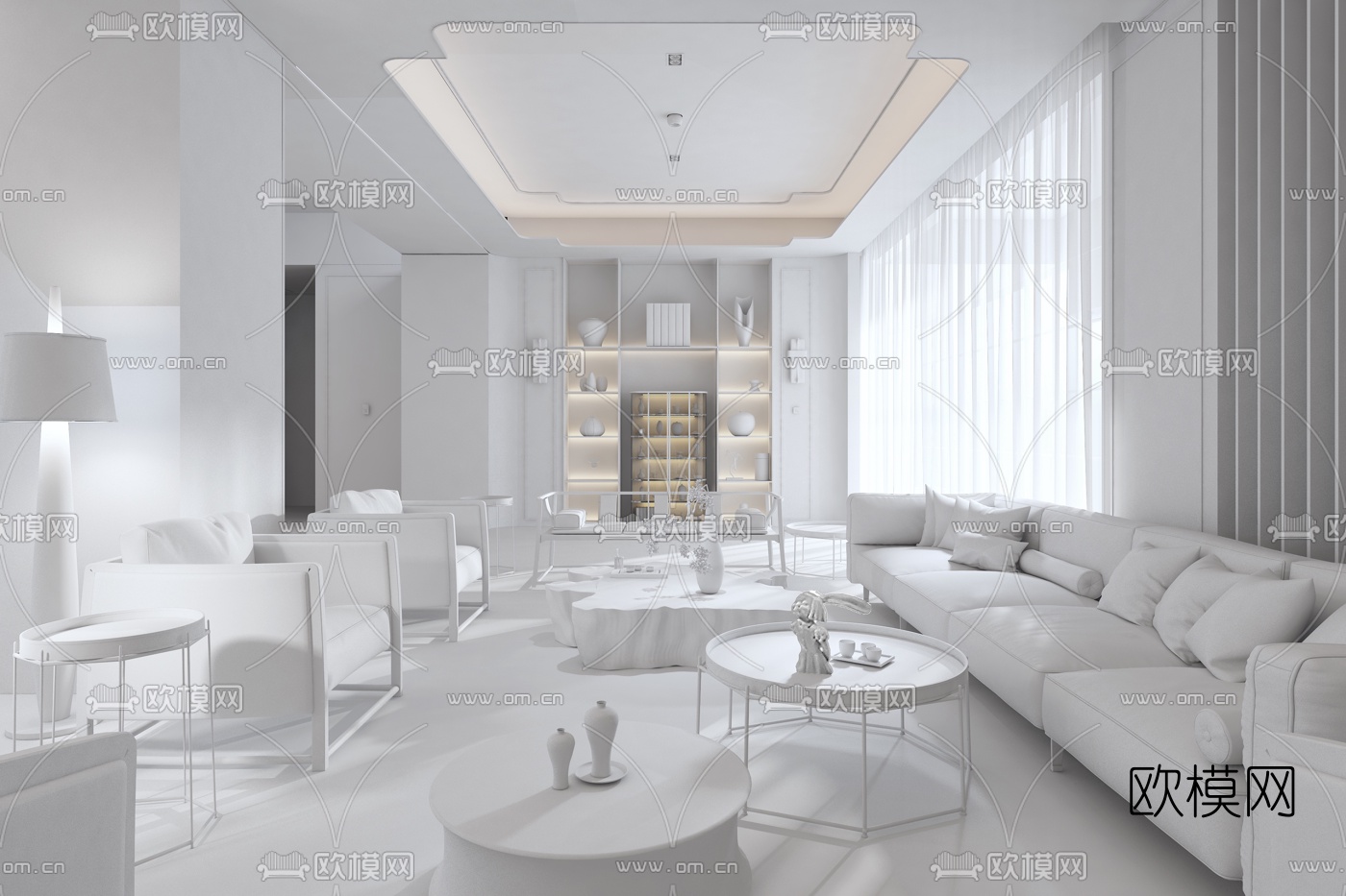 赛瑞迪普设计 凯德麓语样板房3d模型